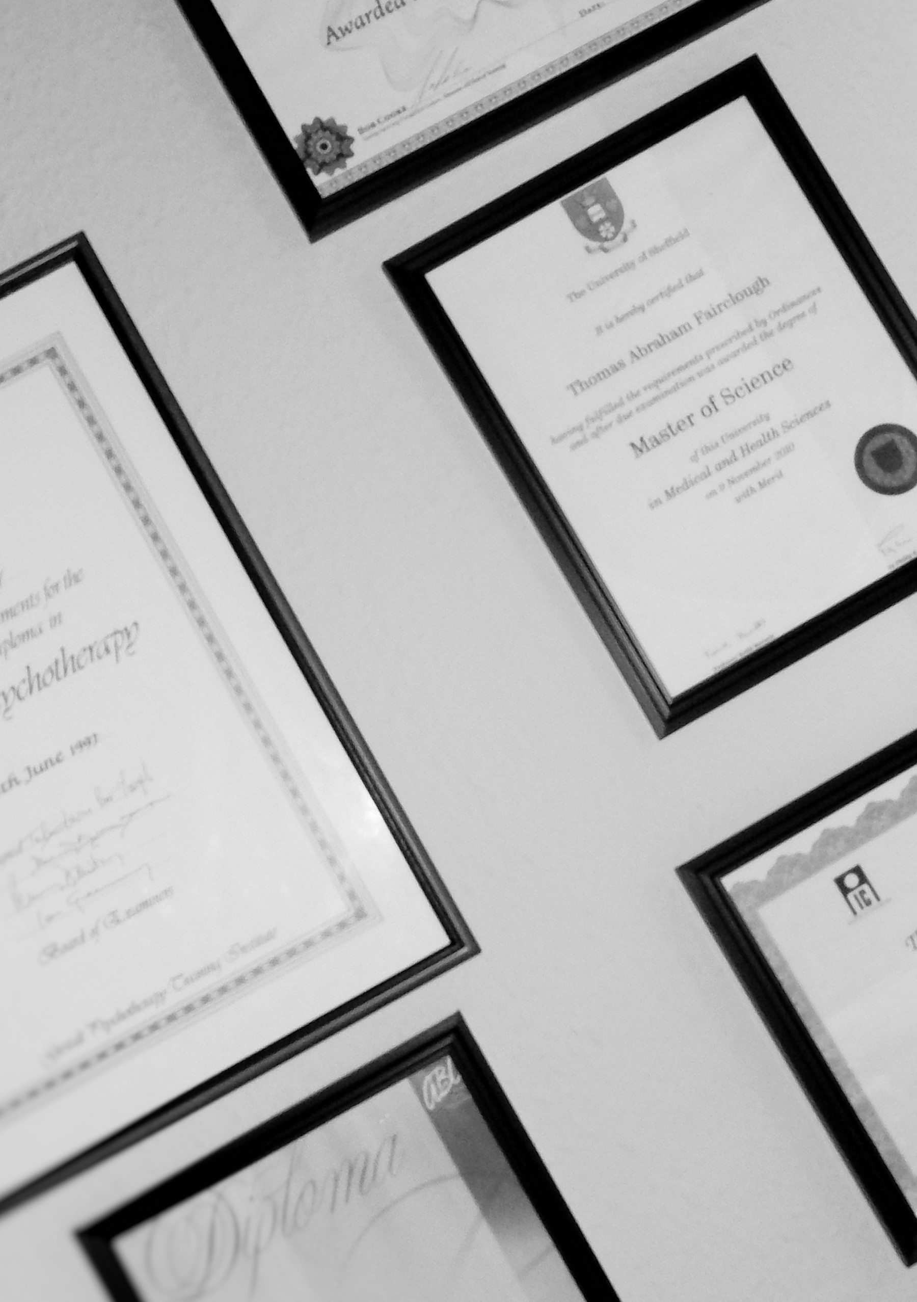 Certificates