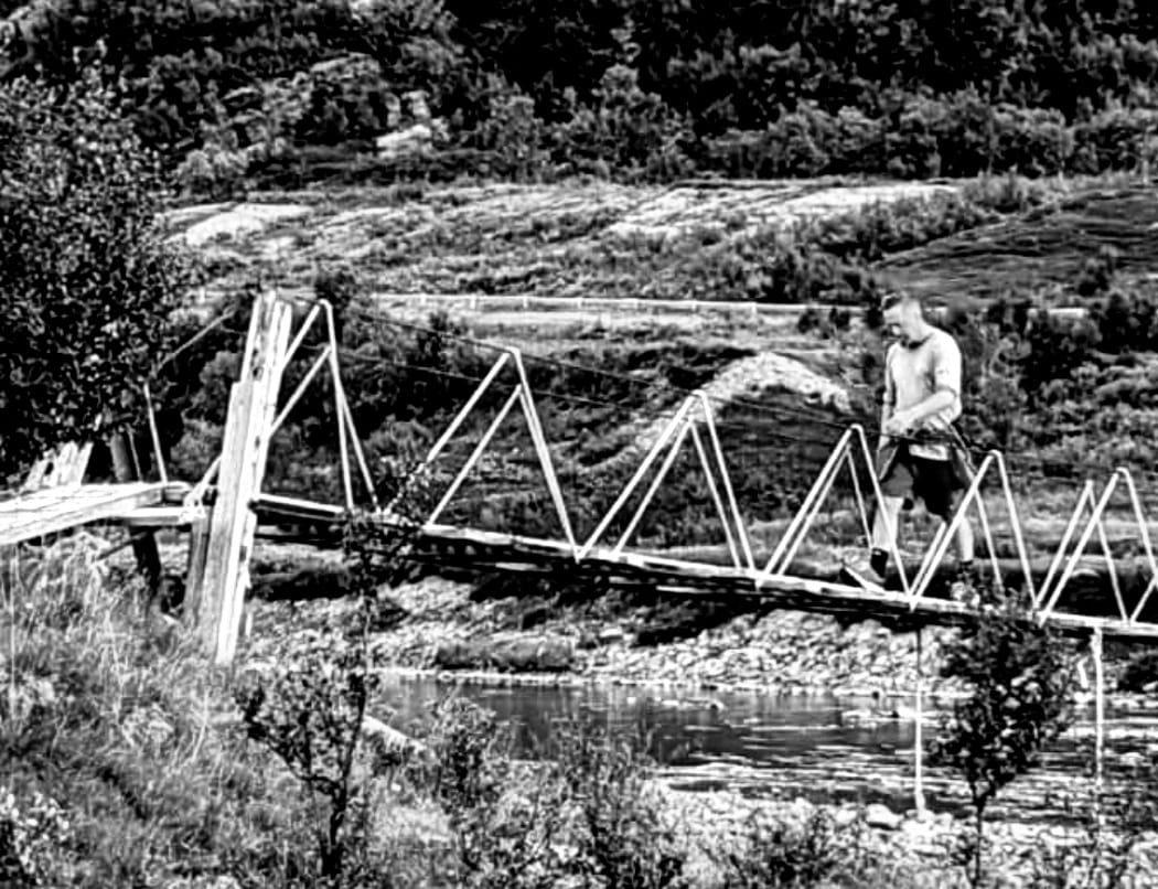 Thom family swing-bridge, Northern Norway